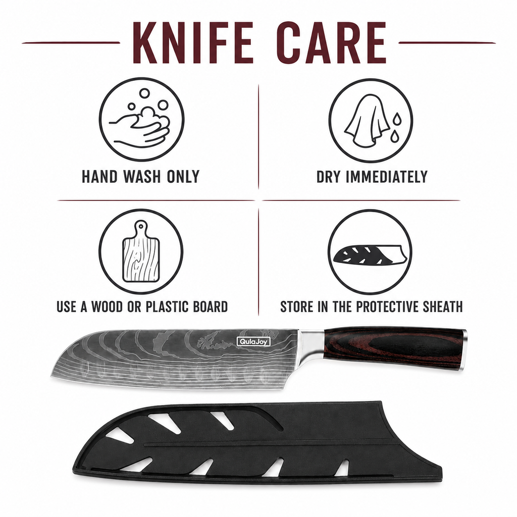 Santoku Chef's Knife