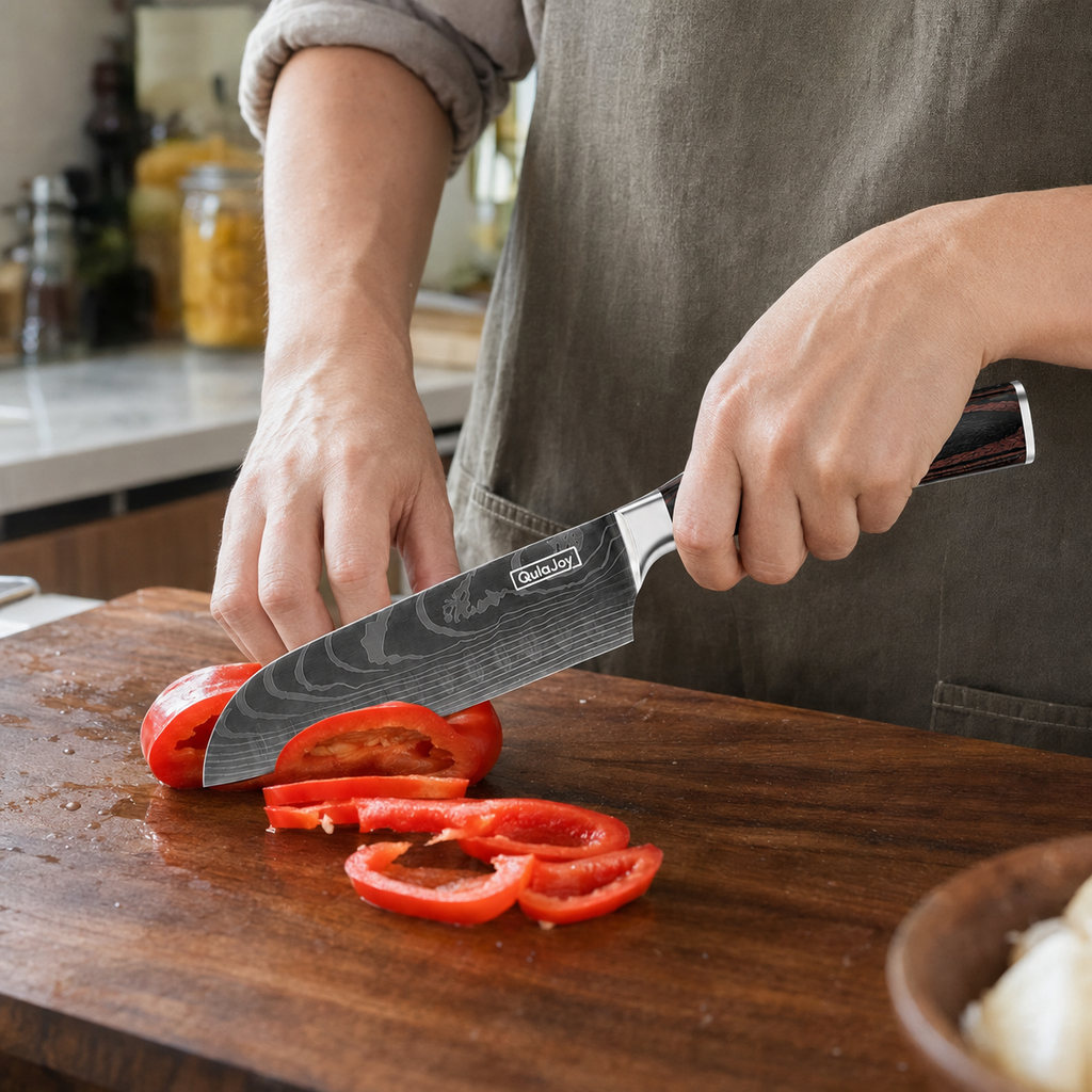 Santoku Chef's Knife
