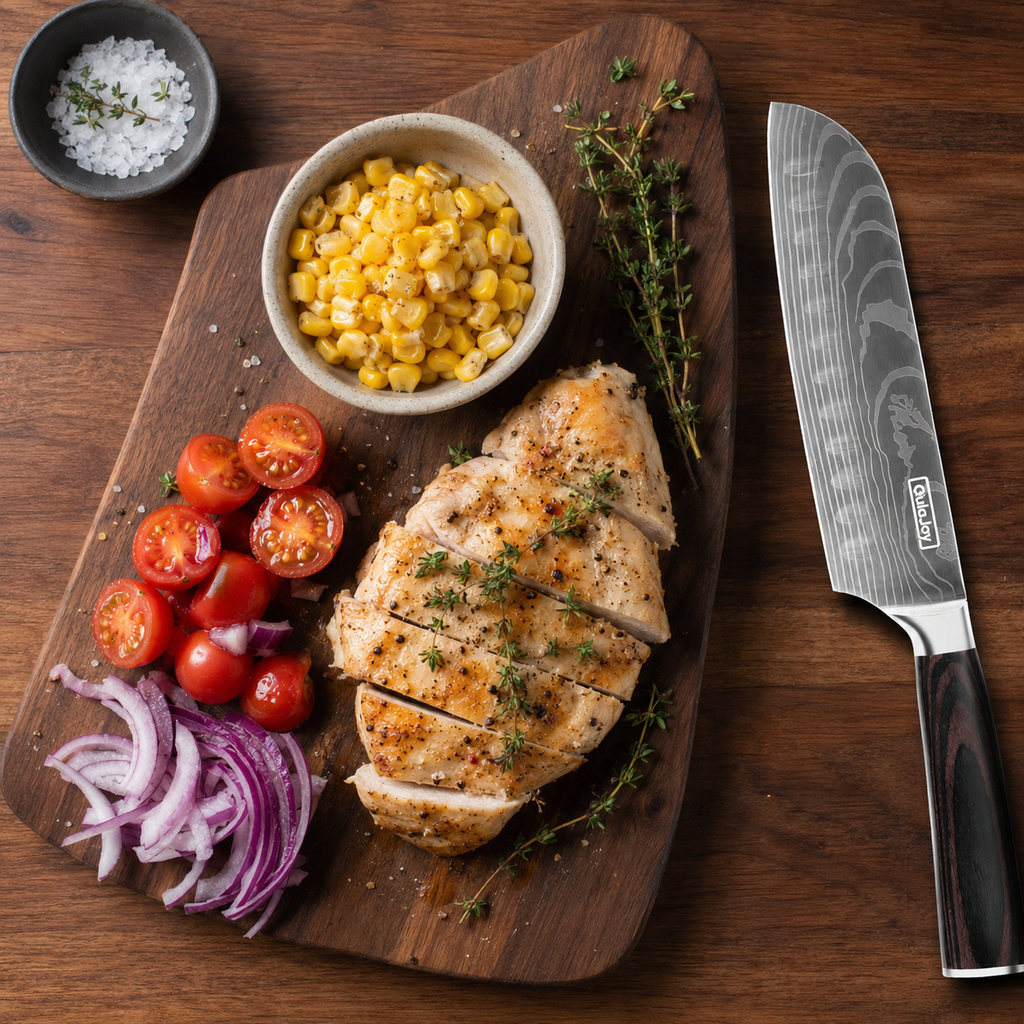 Santoku Chef's Knife