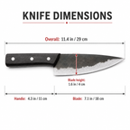 Hand-Forged Kitchen Knife