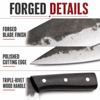 Hand-Forged Kitchen Knife