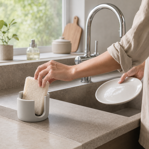 Diatom Mud Sink Caddy Sponge Holder