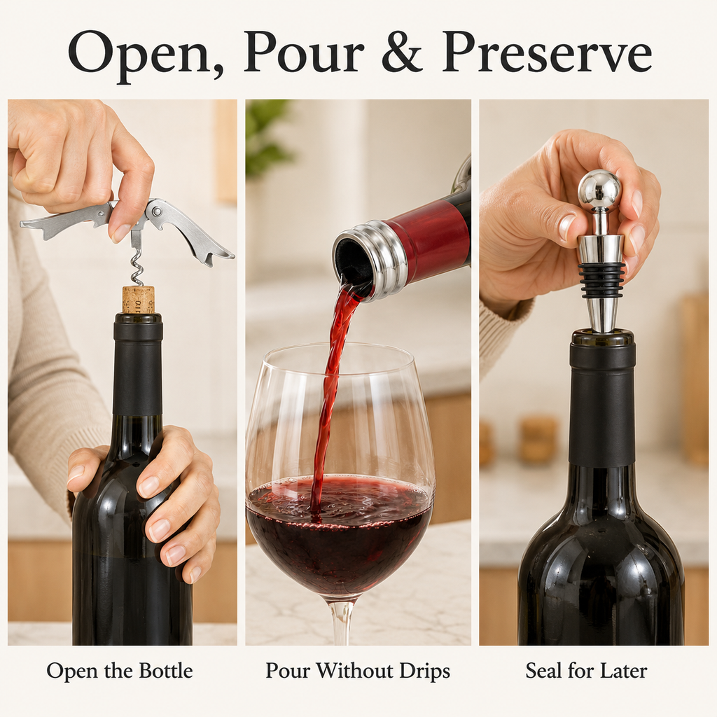Wine Corkscrew Gift Set