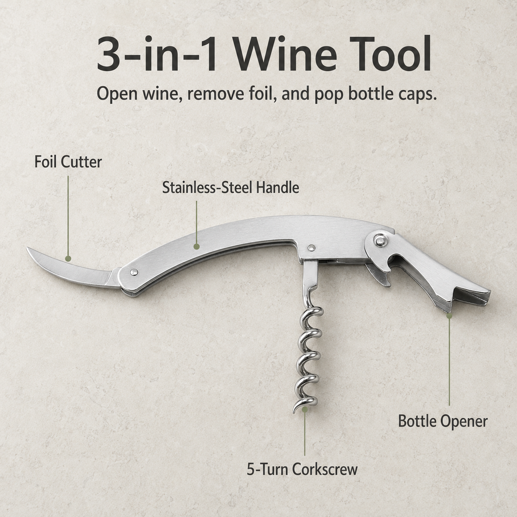 Wine Corkscrew Gift Set