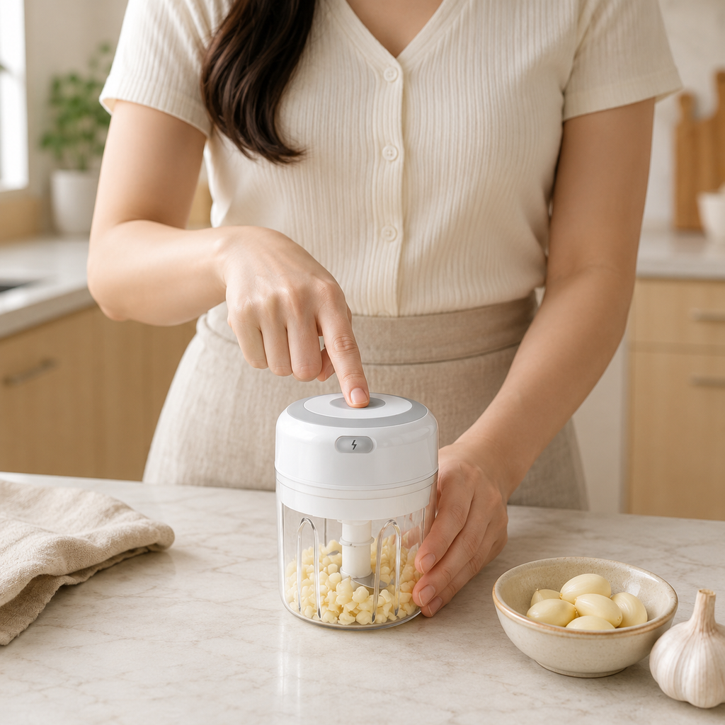 Mini Electric Garlic Chopper