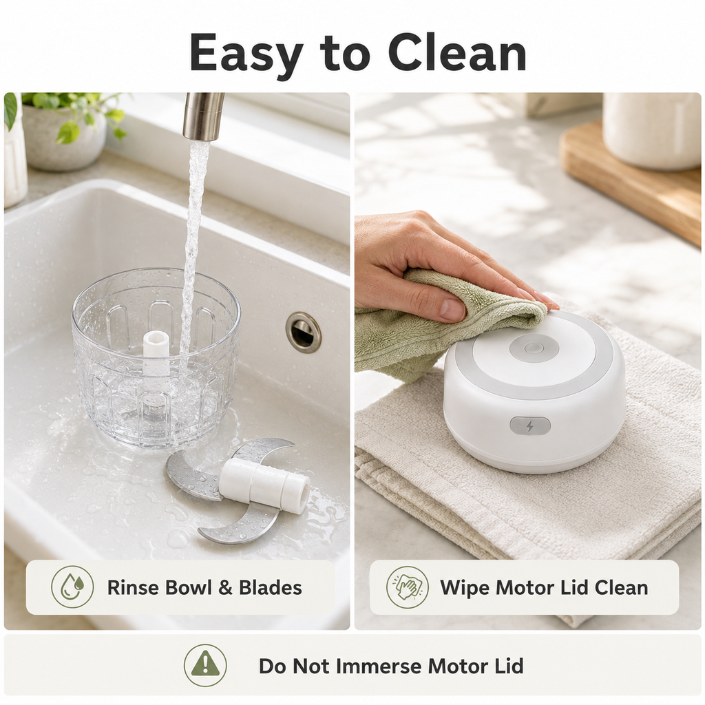 Mini Electric Garlic Chopper